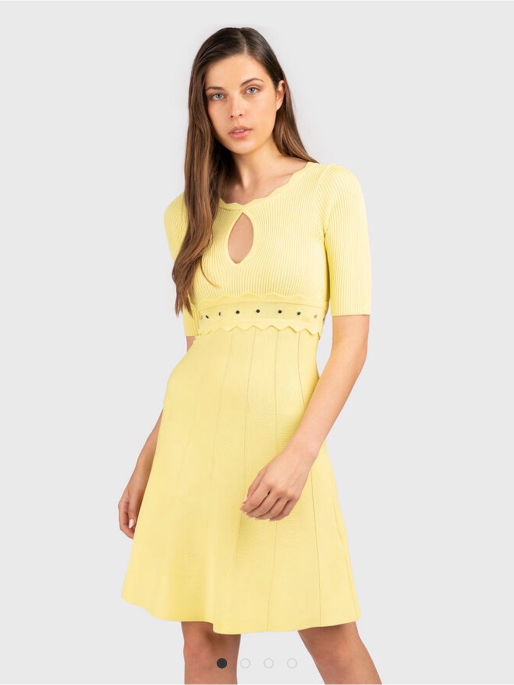 NWOT LIU JO
Liu Joe yellow Dress with studs